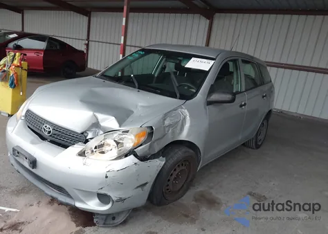 2007 Toyota Matrix z USA, uszkodzony, nr VIN 2T1KR32E77C681640